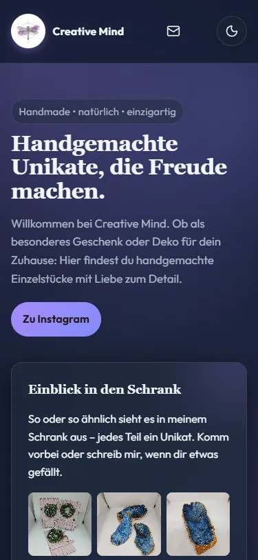 Nells Creative Mind Mobile Version